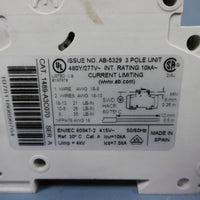 AllenBradley 1489A3C150 Industrial Circuit Breaker 3 Pole 480Y/277 VAC
