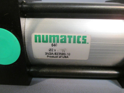 Numatics Pneumatic Cylinder 2 x 1.500" 640876 3N3A82359010