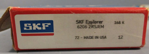 NTN 6206LLBC3/EM & SKF 6206-2RSJEM Ball Bearing 30 x 62 x 16mm Lot of 6