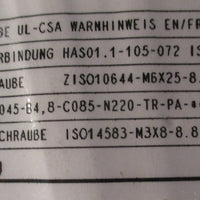Rexroth Bosch HAS01.1-105-072-CN Hardware Accessory Kit R911311808