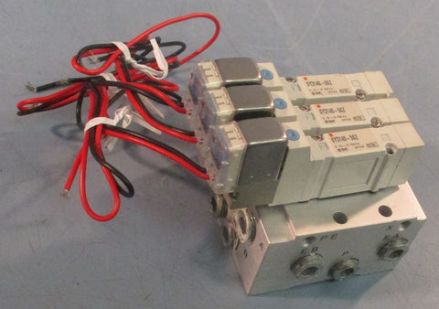 SMC SY3140-5GZ Solenoid Valve Manifold 0.15 - 0.7 MPa 24 VDC