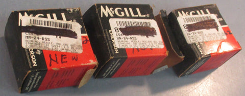 McGill GR-24 Needle Roller Bearing 1-1/2" Bore 1-1/4" Length 2" OD Lot of 3