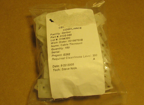 Thomas & Betts Adhesive/#8 Screw 4Way TyRap Mounting Base TC5344 Lot 90+
