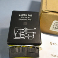 BANNER ENGINEERING PHOTOELECTRIC SENSOR Q40SP6LPQ2 34679 1030VDC