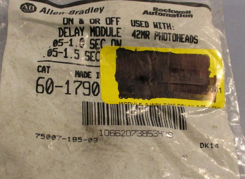 Allen Bradley 60-1790 Ser B On Off Delay Module 42mr Photoheads