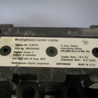 WESTINGHOUSE CURRENT LIMITER EL3015R 15 AMP 600VAC 2607D43G09