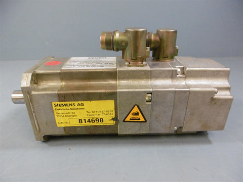 Used Seimens 1FK60428AF711AG2 Servo Motor 3/4" + Optical Encoder B01 2048 S/R