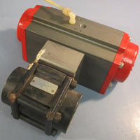 Triac TR130SR5 Pneumatic Actuator 150 PSI Max Pressure 103/8" Length