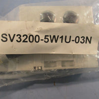 SMC SV3200-5F1U-03N Solenoid Valve 0.1-0.7MPa 24VDC 3/8 NPT 101PSI Max