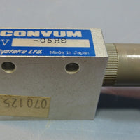Myotoku Convum Model CV05HS Vacuum Transducer NWOB