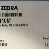Zebra G43110M Kit Platen Roller RH & LH 110PAX4 Platen Roller Maintenance Kit