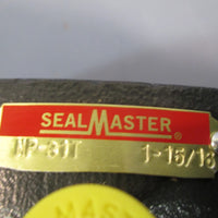 SEALMASTER PILLOW BLOCK BEARING, BORE: 115/16" MP31T
