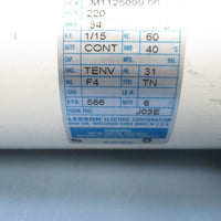 Leeson M1125099.00 2/5" Bore Gear Motor - Used