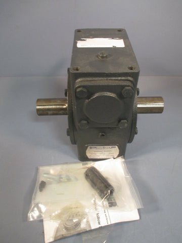 HubCity Worm Gearbox Model 261 Style A 5:1 Ratio 022061901