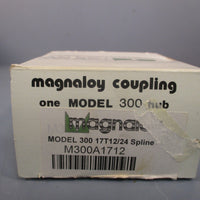 Magnaloy Coupling Model 300 17T12/24 Spline M300A1712