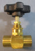 MSC Industrial Supply 62229307 Brass Needle Valve 1/4" Straight Max Lot of 2