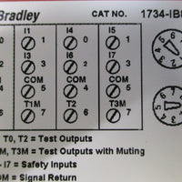 Allen Bradley 1734IB8S Ser. B 8 Channel Safety Sinking Input Module 193342