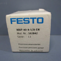 Festo MAP-40-41-1/8-EN Precision Pressure Gauge Serie L1