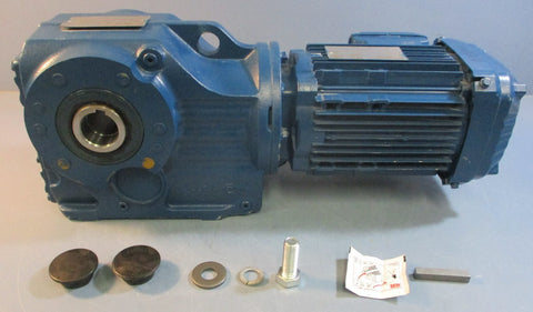 Sew Eurodrive KA67 DRN80M4/DH Gearmotor 11/2" Bore 1.0 Hp 230/460V 3.10/1.56A