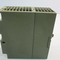 SIEMENS 6ES73071BA000AA0 POWER SUPPLY, AC230V/120V 5060Hz 0.52A/0.9A DC24V/2A