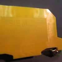 Siemens 8WA1 011-1PF00 2,5mm² Terminal Block NEW LOT OF 20