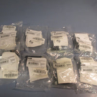(Lot of 8) ABB Connectors (3) Male 2TLA020055R1100 (5) Female 2TLA020055R1000