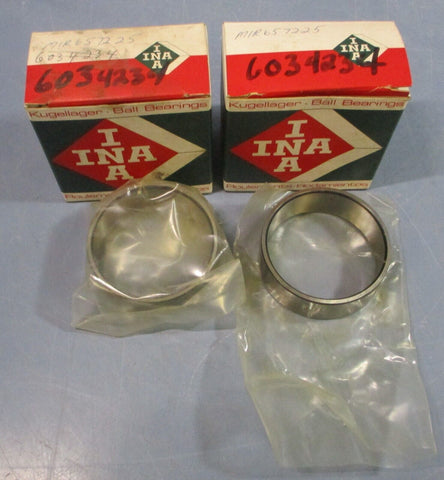 (Lot of 2) INA 657225 Needle Roller Bearing 65X72X25 65mm Bore 72mm OD 25mm W