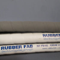 Lot of (3) Rubber Fab Hose 2in 24"L RFFDA 3A