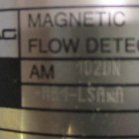 Yokogawa Admag Magnetic Flow Detector AM 102DN AB1LSA*A 2.5mm 0.1"