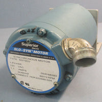 Superior Electric SS700U Synchronous Motor SloSyn 120VAC 1.1A 50/60Hz