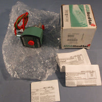 ASCO Red Hat 8262H138 Solenoid Valve 1/4" 10.1W 110/120V 50/60Hz