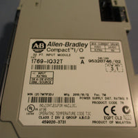 AllenBradley 1769IQ32T Compact I/O 32 PT. Input/Output Module Series A