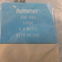 Numatics I23BA400MP14X61 Solenoid Valve ISO5599/2 150 PSIGAir 24 VDC 4 Watts