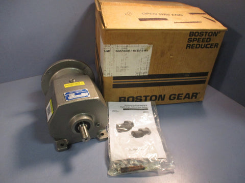 BOSTON HELICAL GEARBOX 1.4 HP, 11.57:1 RATIO SBKF832B-11K-B5 S-M1