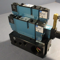 MAC Valves, Inc Pnuematic Manifiold Assembly w/92BBAB000DMDDAP1DM Valves