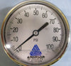 Anderson Instrument EL071010161111A0000 Pressure Gauge 0-100PSI 1-1/2" Conn.