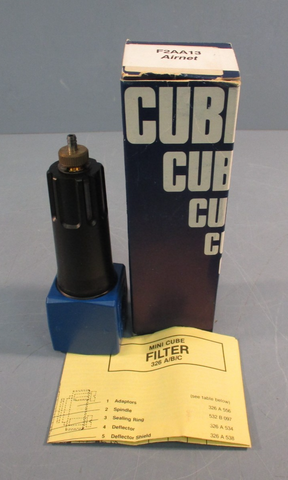 CUBEAIR MINICUBE FILTER 326 A/B/C 12 BAR, 170 PSI