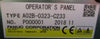 Fanuc A02B-0323-C233 Operator's Panel N320-4824-T905/20 [RS]