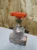 STOCKHAM GLOBE VALVE 1/2" BRONZE CLASS 125, 125SWP, 200CWP, FIG B-13T