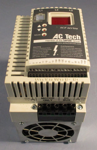 Lenze AC Tech SF230 Variable Speed AC Motor Drive SF230YV 3HP SCF Series