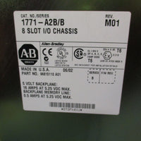 Allen Bradley 8Slot I/O Chassis w/4 Modules Series B  1771A2B/B