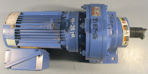 Sumitomo SMCyclo CNHM16125DBYA165 Gearmotor 165:1 11/2" Shaft Dia NOS