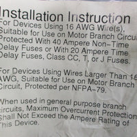 Molex BradPower 104006A46M100 Portable MC 4Pole Male Straight 10M 14/4 PVC Cab.