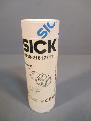 SICK ULTRASONIC SENSOR RECEIVER UM18218127111