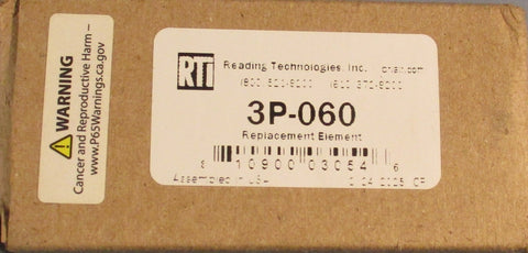 Reading Technologies Inc. RTI 3P-060 Replacement Filter Element 1-Micron