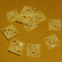 Thomas & Betts TC5344 Adhesive/#8 Screw 4Way TyRap Mounting Base Lot 110+
