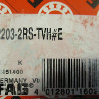 FAG 22032RSTVH Self Aligning Ball Bearing 17mm ID 40mm OD 16mm W Lot of 2