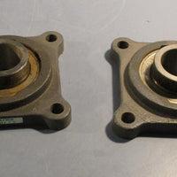 Fafnir T40108 SCJ 1 1/2  Square Four Bolt Flange Bearing 11/2" Bore (Lot of 2)