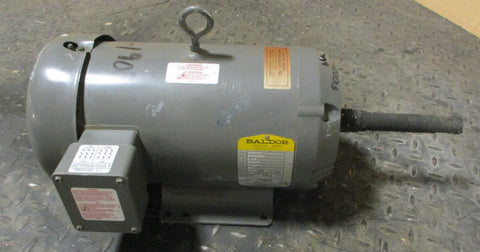 Baldor JPM3616T Industrial Motor 7.5HP 3450RPM 3 Phase 184JP Frame 230/460V