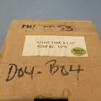 Marsh Thermometer L31105 Thermometer 0250 Deg F, 2" Long Stem 3" Dial 1/2 MNPT
